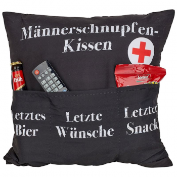 Kissen "Männerschnupfen"